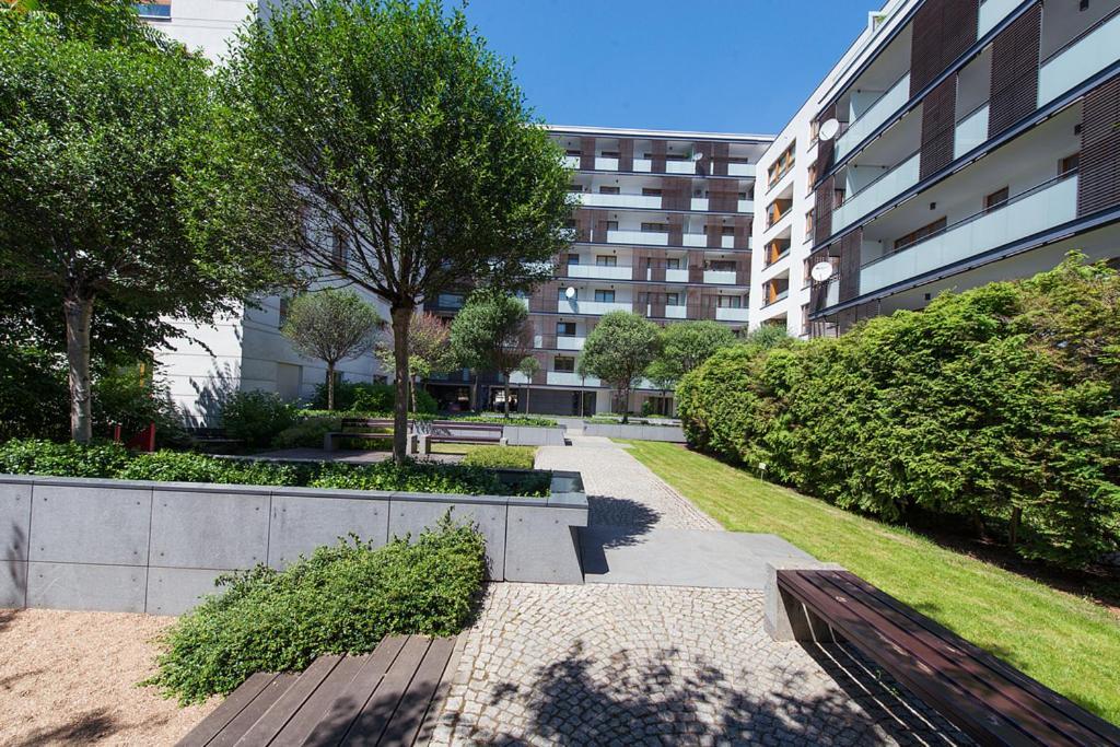 Apartment Powisle With Garage Varsóvia Exterior foto